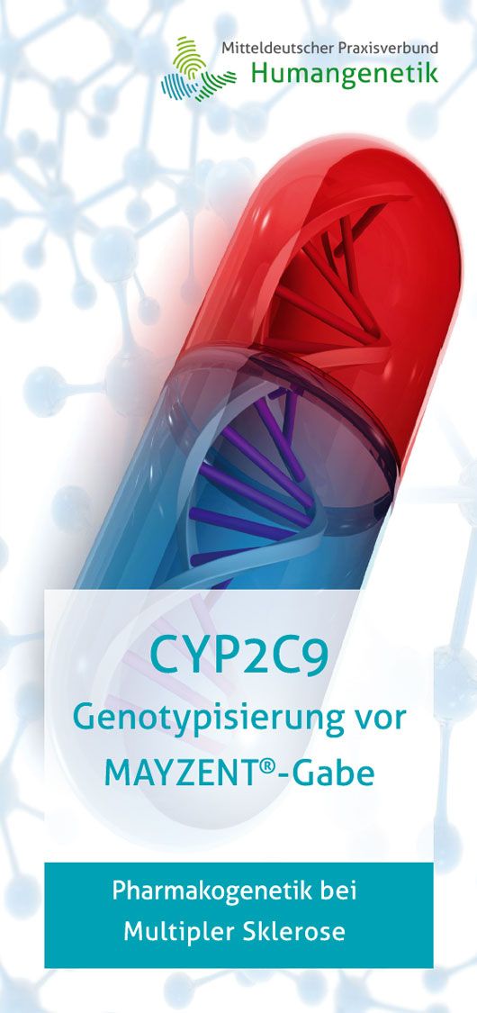Pharmakogenetik bei Multipler Sklerose CYP2C9 Flyer